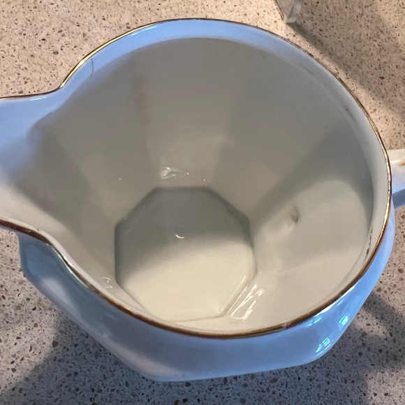 Antique PSAG Schonwald Bavaria Porcelain Hand Painted Creamer Stamped Germany 22 - Picture 3 of 8